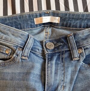 LC Lauren Conrad Medium Blue Skinny Jeans